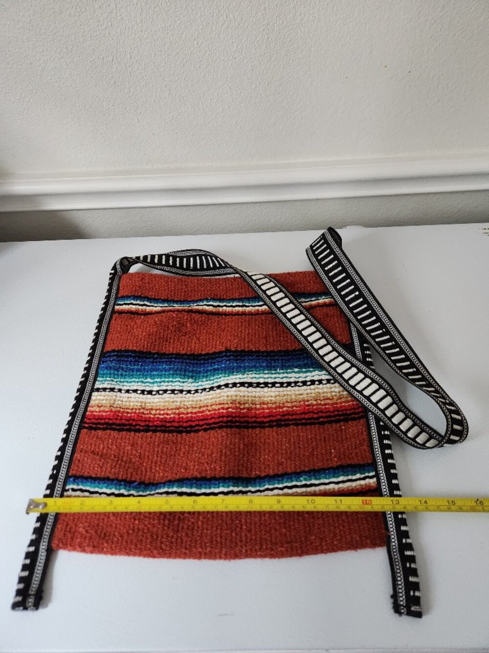 Southwestern Woven Rio Tote Crossbody